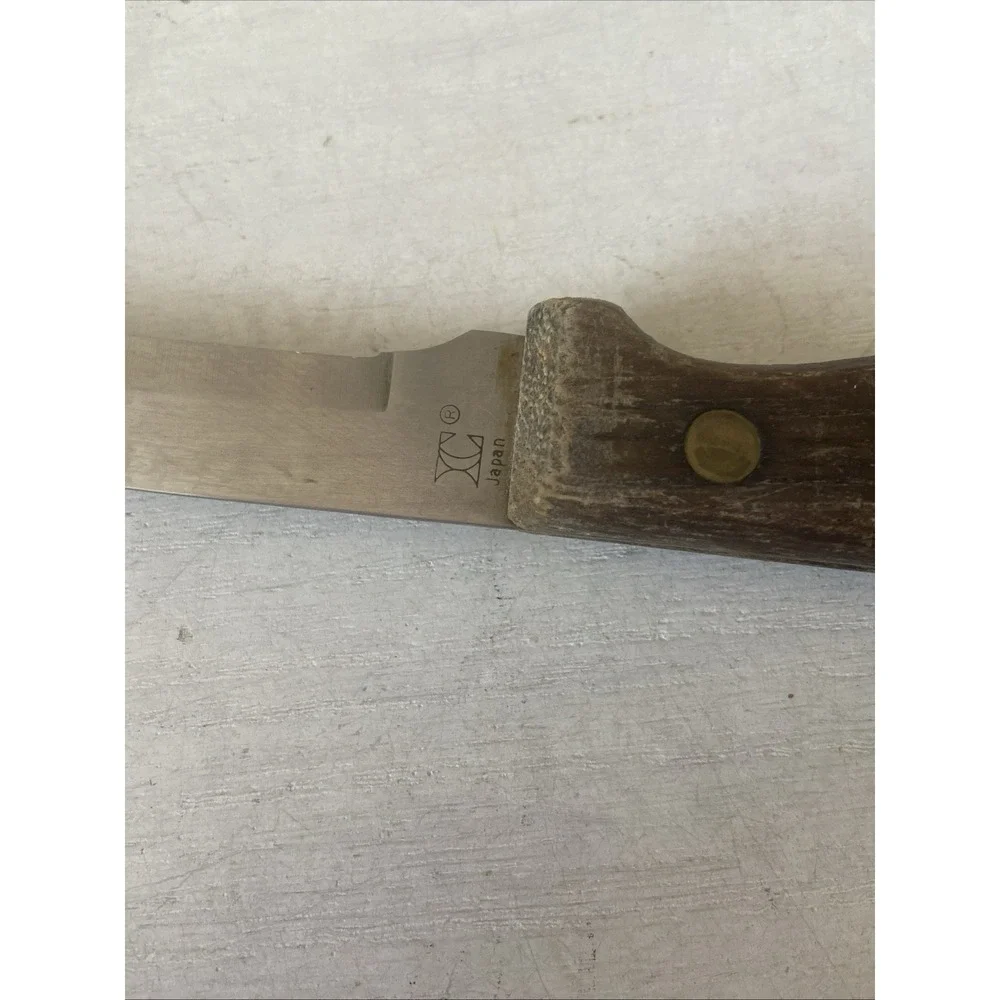 Santa Fe Vintage No-stain Steel Knife with Wood‎ Handle